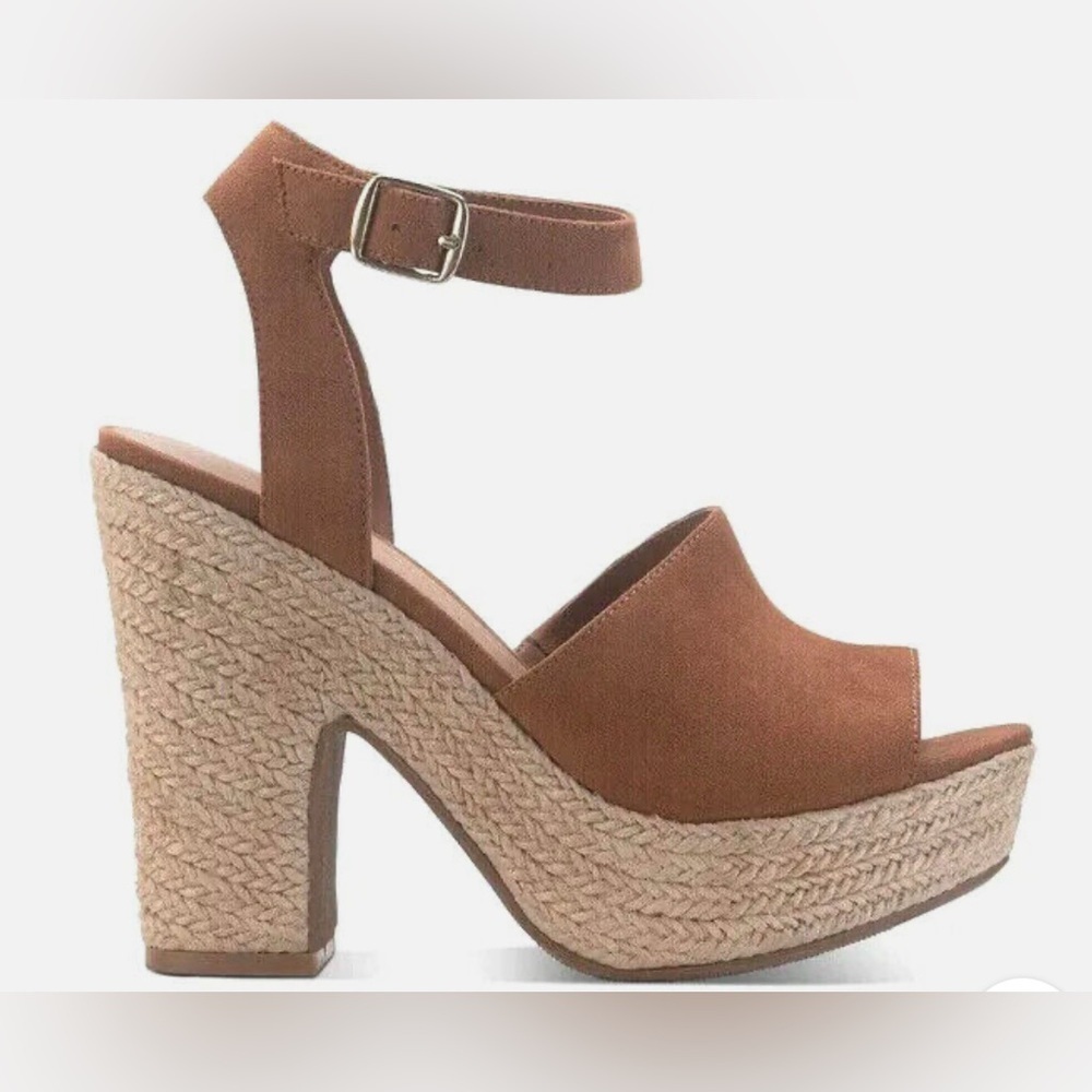 NWOT‎ Sun + Stone Size 8.5 Espadrille Dress Sandals